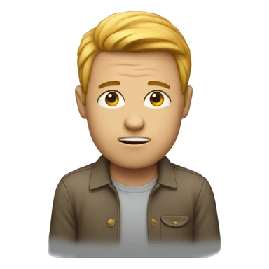 Person who doesn't understand sticker