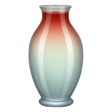 A translucent vase of glass that containing a reddish beverage inside sticker