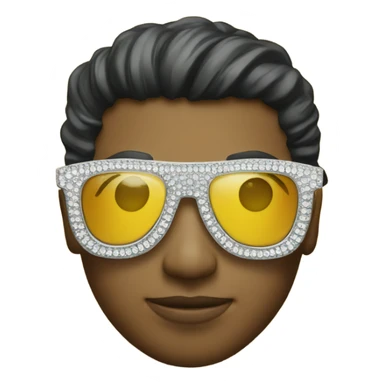 bling sunglass sticker