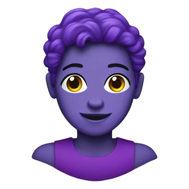 lgbt purple sticker