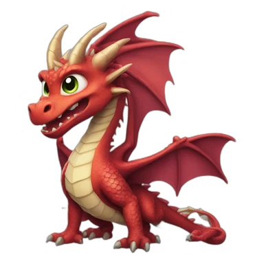 Dragon who play video games sticker