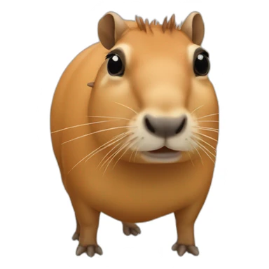 Capivara voadora sticker