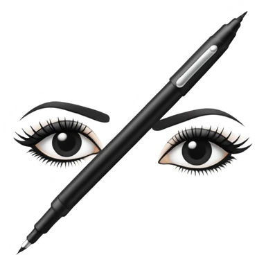 eye liner pen sticker