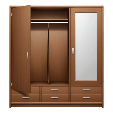 wardrobe modern closed mirror door sticker