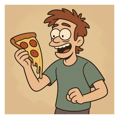 pizza sticker