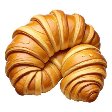 computer baking croissant  sticker