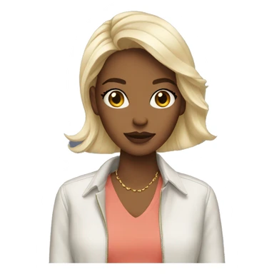 Fashion girl  sticker