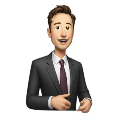elon musk pronouncing: "Call Consultor Jose Luis Lopez  sticker