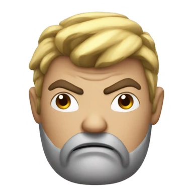 super mega duper angry sticker