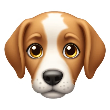 pretty puppy sticker