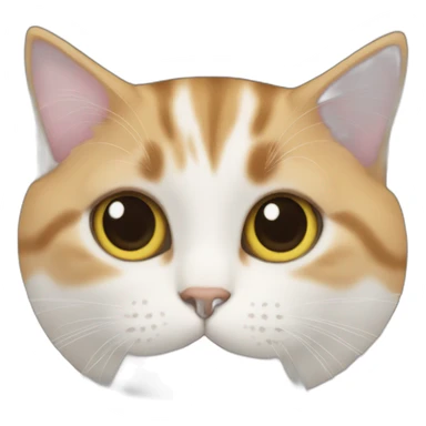a photo of a cat sticker
