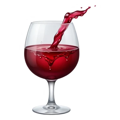 red wine sticker