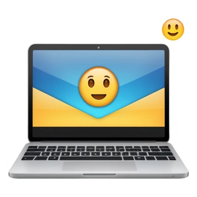 laptop with “1C” on the screen sticker