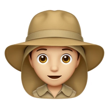just safari hat item  sticker