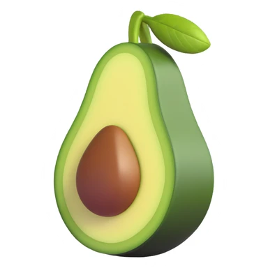 avocado sticker