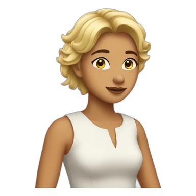 Cara tierna  sticker