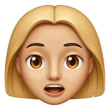 Zipper-Mouth Face sticker