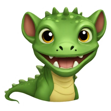 chupacabra reptile sticker