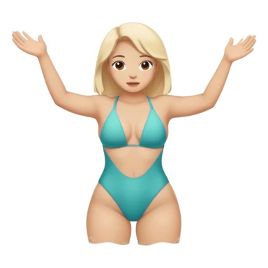 Big booty with hands sfw sticker
