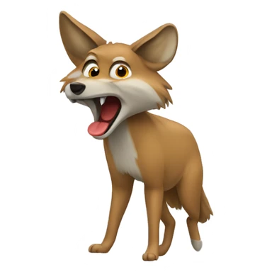 Coyote Yapping  sticker