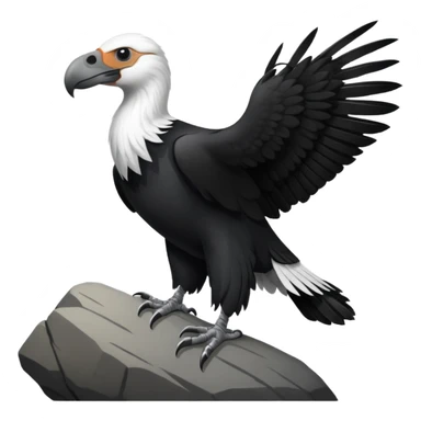 Un cóndor de rufero sticker