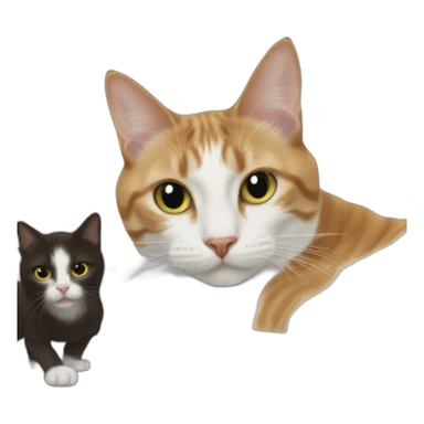 cat photobomb sticker