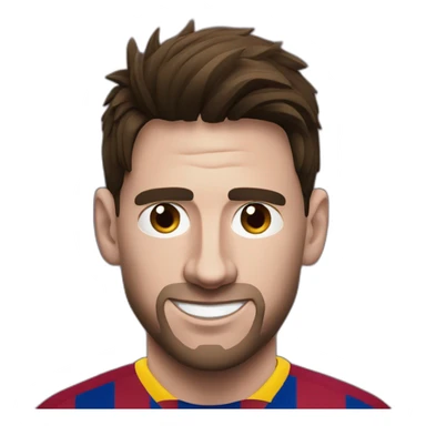 fc Barcelona messi sticker