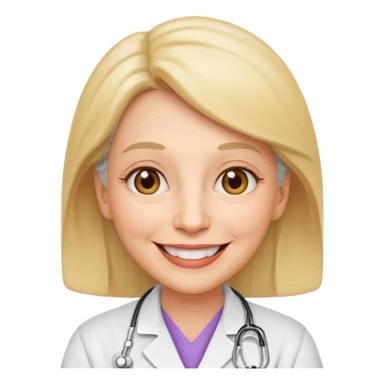 older obstetrician female emoji sticker