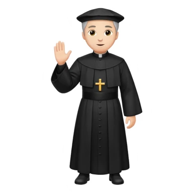 priest, full body sticker