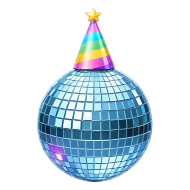 Disco Birthday Ball sticker