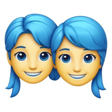 A Gemini emoji sticker