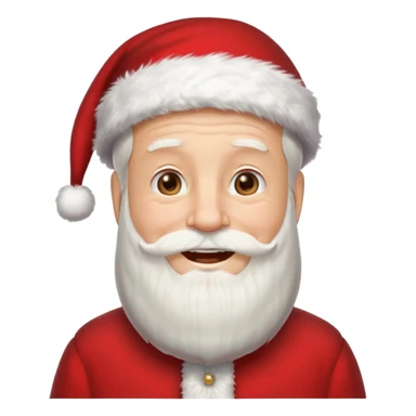 Old man with beard and christmas vibes sticker