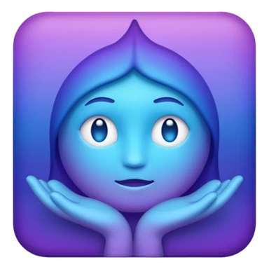 An emoji for mental wellness, calming, mystical for Reclaim sticker