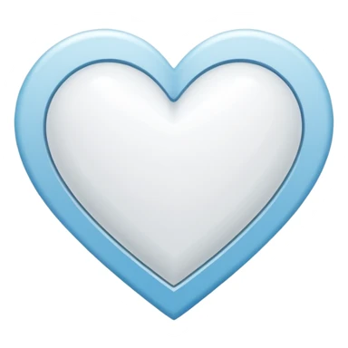 arrowed white heart sticker