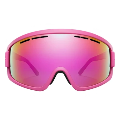 super thick sporty pink shield visor sunglasses with extra chunky oversized frame, heavy-duty build, substantial construction, one-piece lens sticker