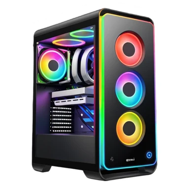 chiếc PC gaming  sticker