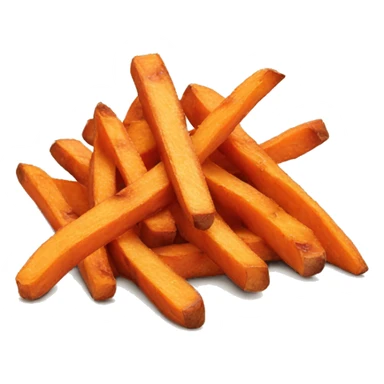 sweet potato fries sticker