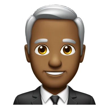 Empresario con grafica de crecimiento sticker