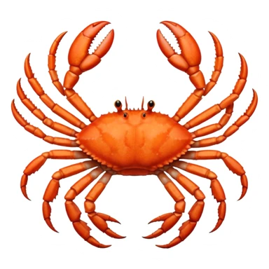 Female Alaska king crab  sticker