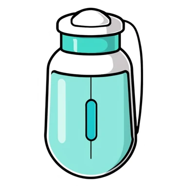 Medical capsule with protective shield sticker