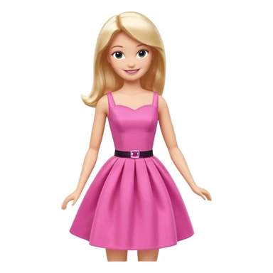 Muñeca Barbie sticker