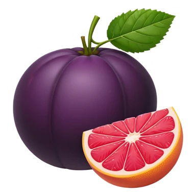 Blackberry, grapefruit  sticker