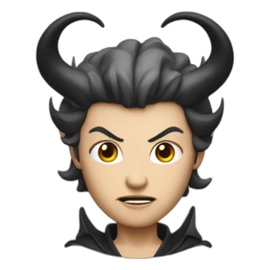 Menace satana sticker