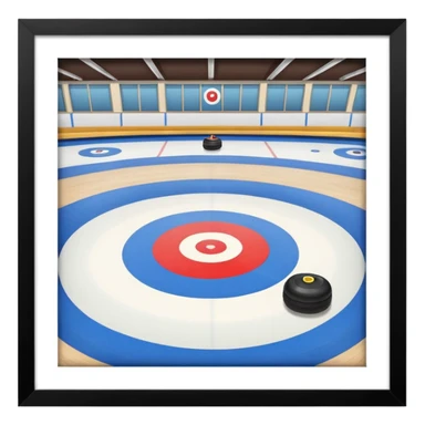 curling rink sticker