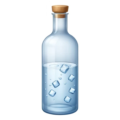 bouteille de vodka sticker