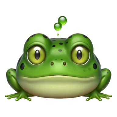Simple Discord Emoji, Disappointed frog, with text that reads "Fuckin Emotang" sticker