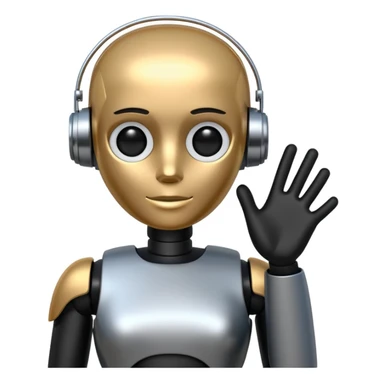 programming code bot (black background) sticker