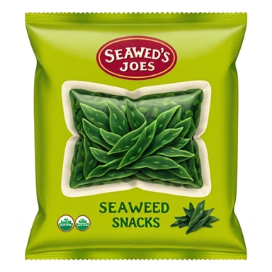 seaweed snacks trader joes  sticker