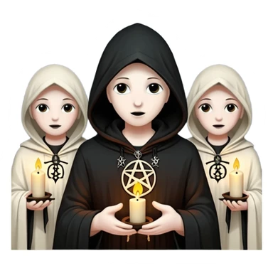 satanic ritual sticker