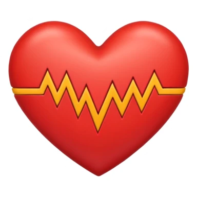 heart with a zigzag border sticker